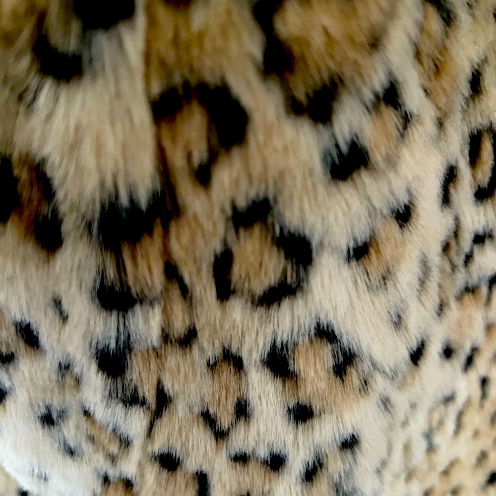 Kristen Blake Animal Print Faux Fur Vest - Picture 4 of 8